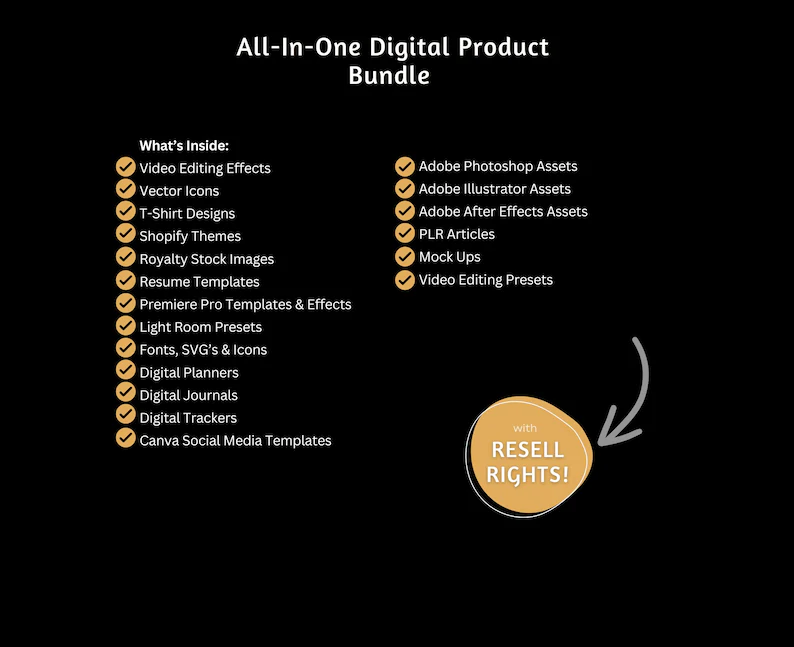 30+ Million Digital Products – Resell with 100% Profit, Unlimited Earning Potential, Launch Your Passive Income Empire, Resell PLR Bundle