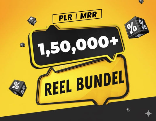 Ultimate 150K Reels Bundle with Private Label & Master Resell Rights | PLR MRR | Digital Products