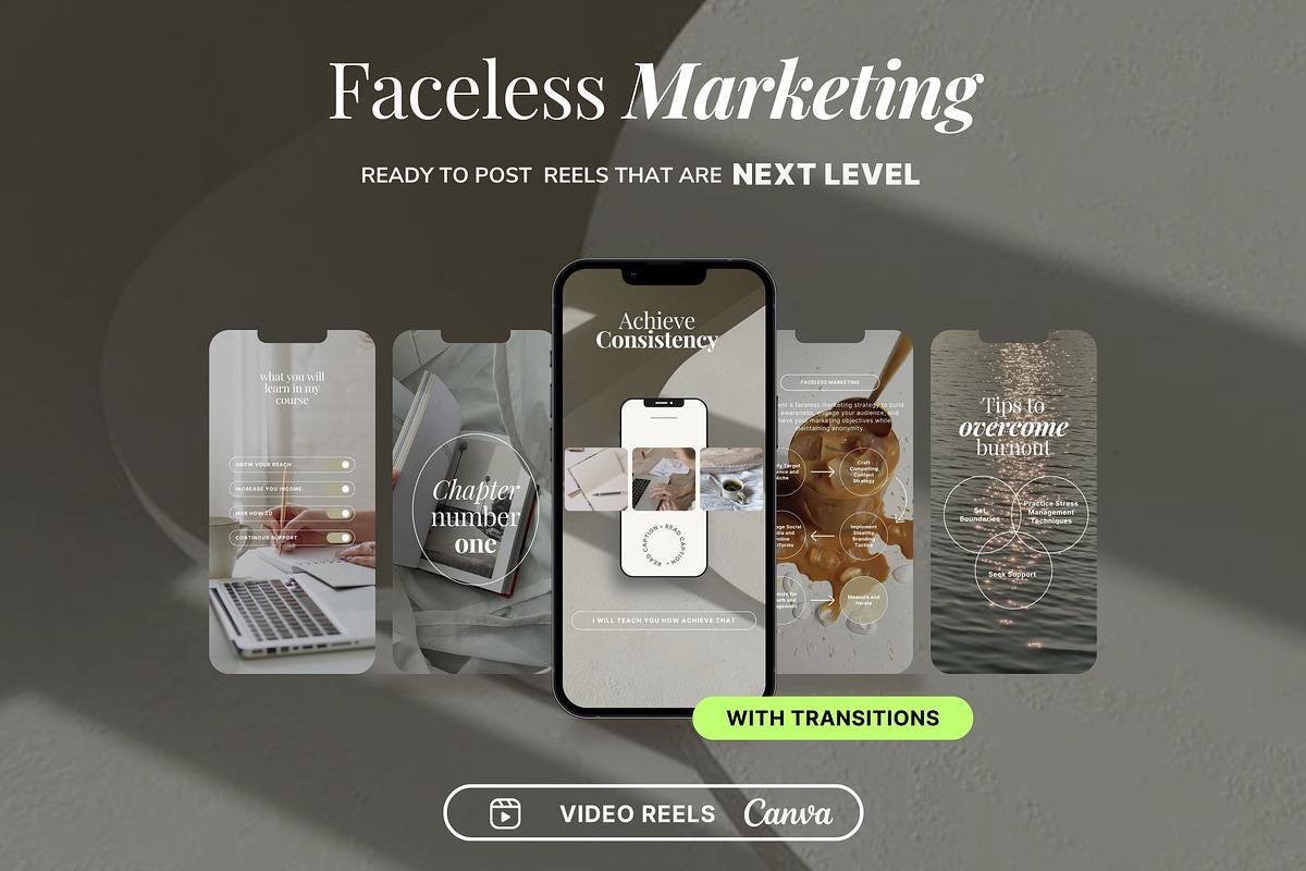 7500 Faceless Reels Bundle: Viral Social Media Video Content