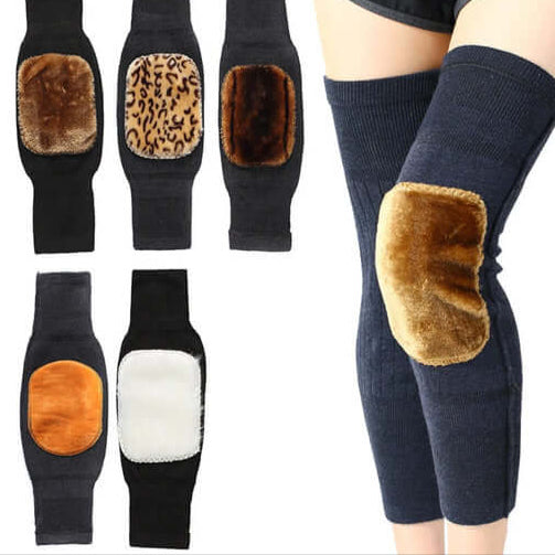 Unisex Blend Thermal Knee Warmers