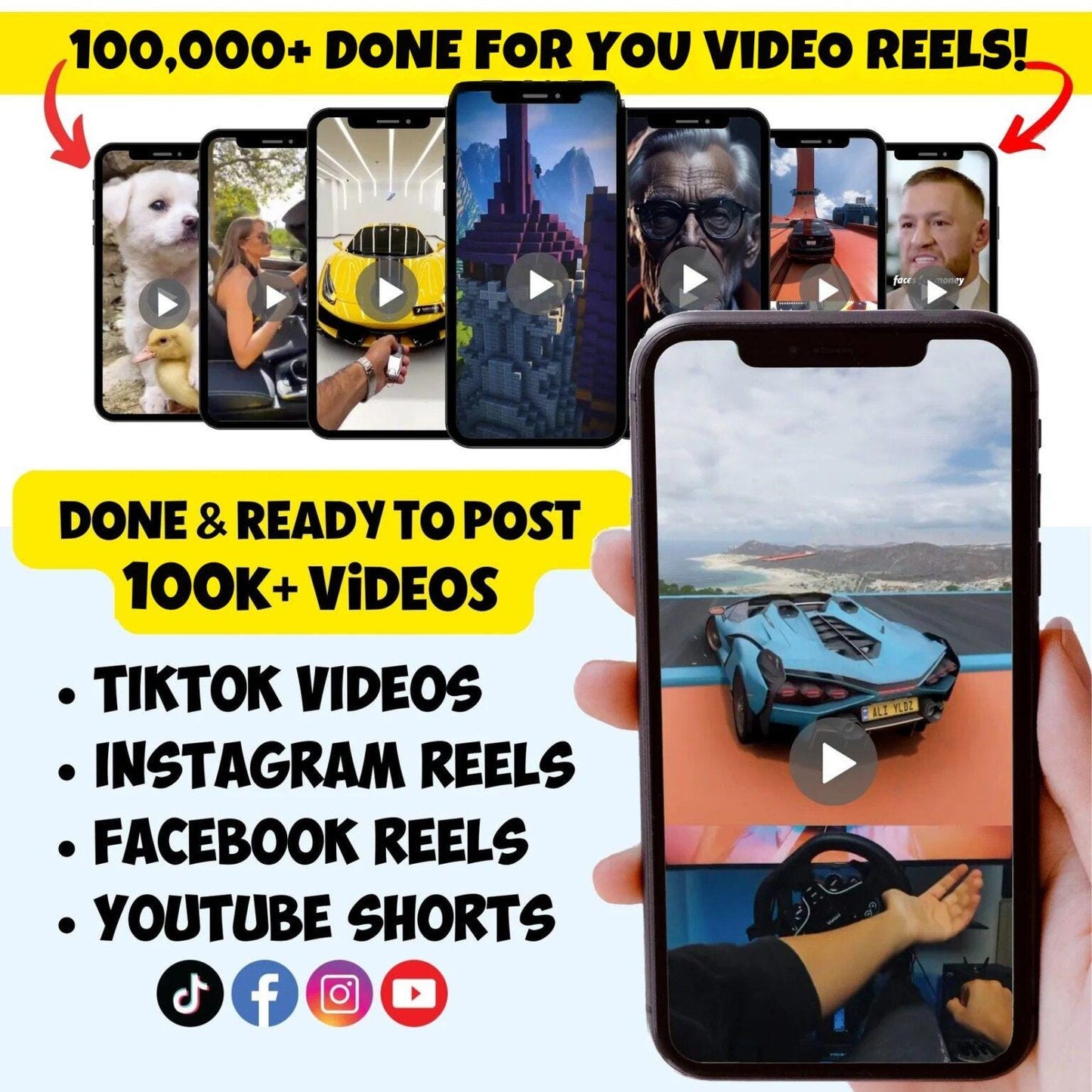 Ultimate 150K Reels Bundle with Private Label & Master Resell Rights | PLR MRR | Digital Products