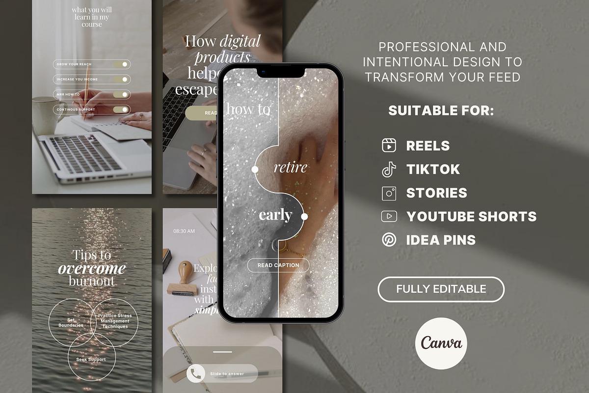 7500 Faceless Reels Bundle: Viral Social Media Video Content