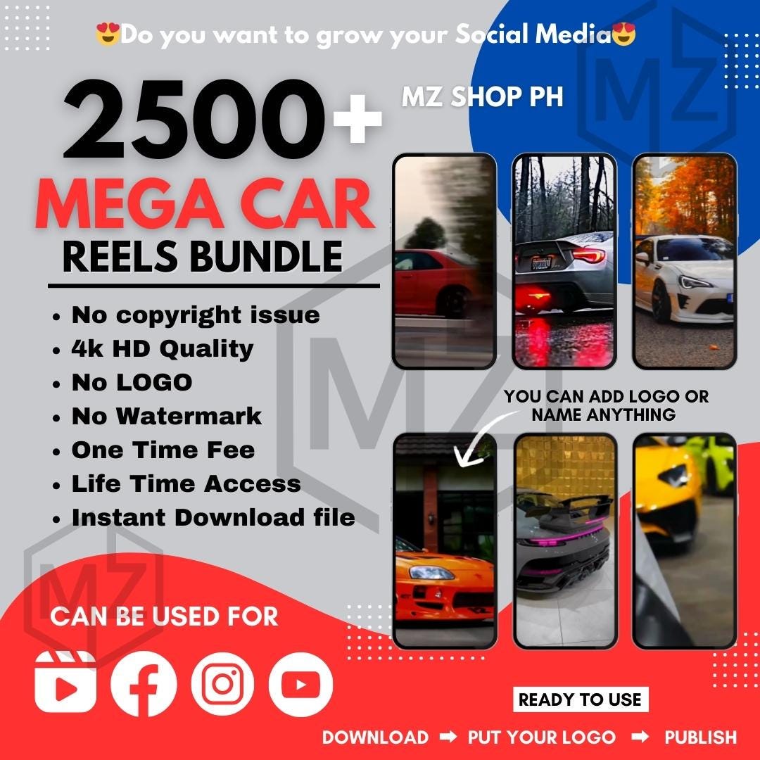 Viral Reels Bundle: Social Media Content, Business, Travel, Gym (Instant Download)