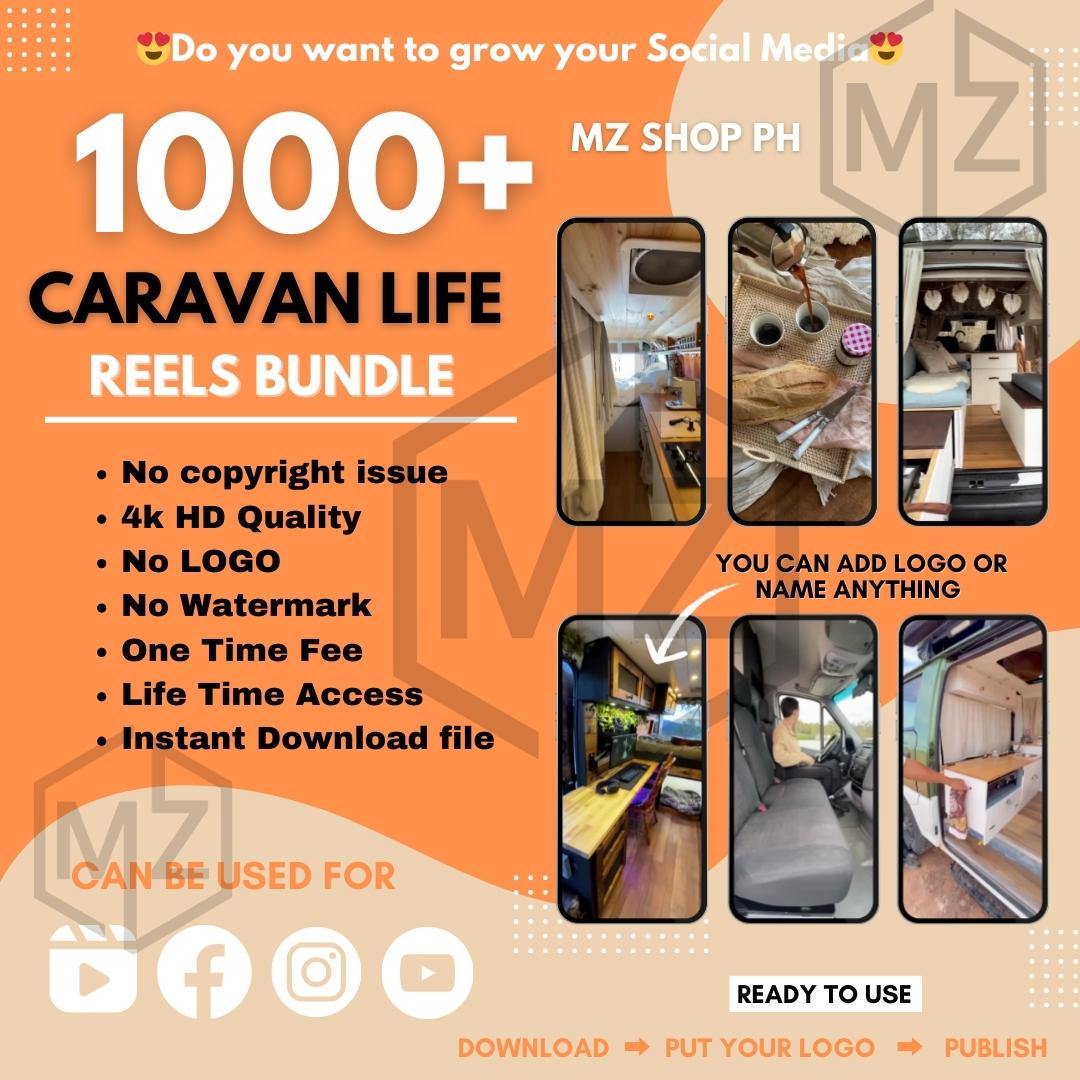 Viral Reels Bundle: Social Media Content, Business, Travel, Gym (Instant Download)