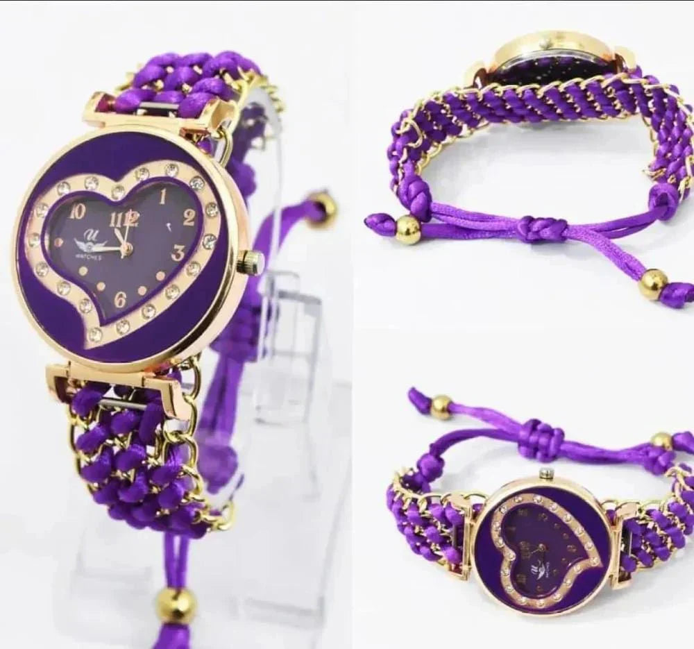 GIRL STYLYLISH WATCH BUY ONE GET ONE FREEAshiyana Shopping Mall