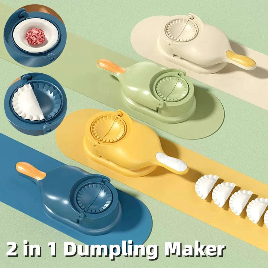 2-in-1 Dumpling & Samosa Maker | Ghughra Momos Maker Machine